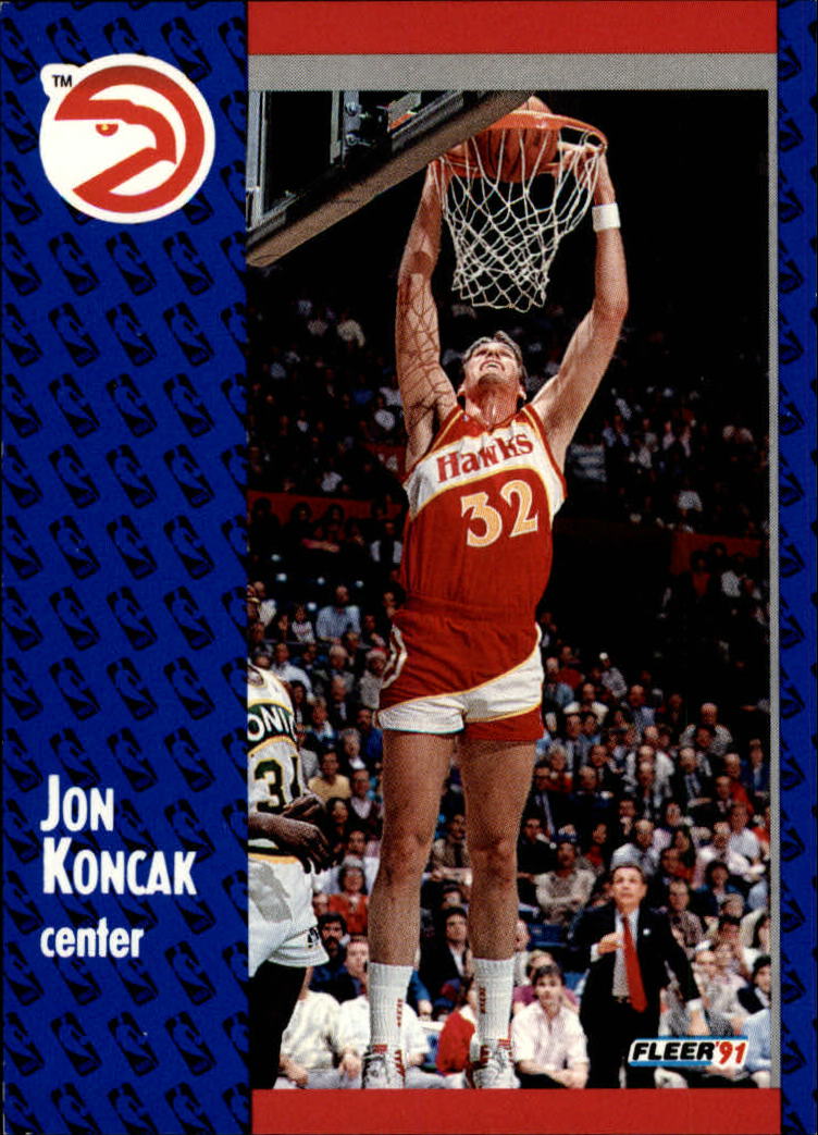 1991-92 Fleer #2 Jon Koncak