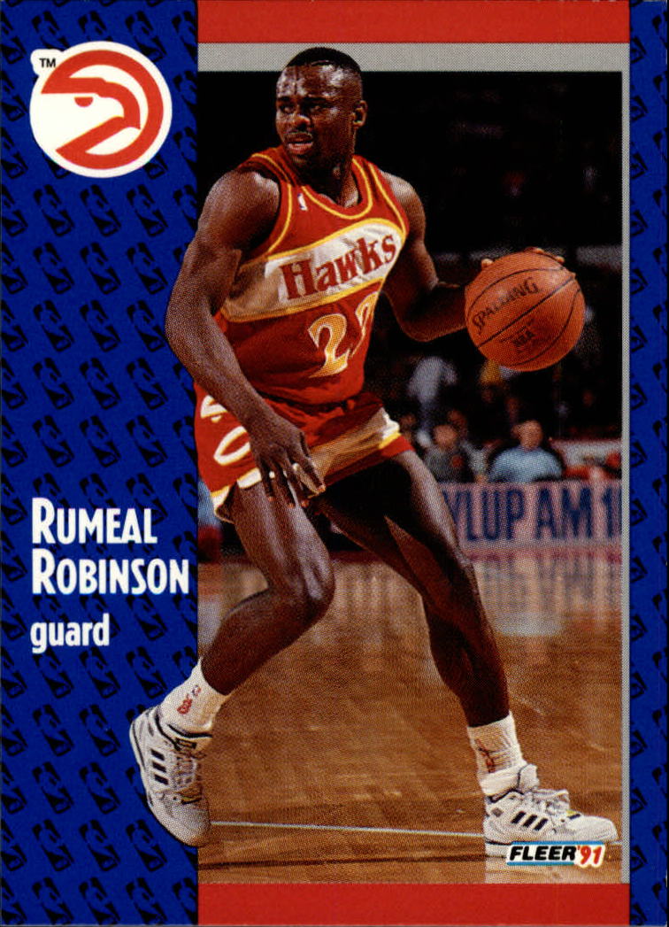 1991-92 Fleer #3 Rumeal Robinson