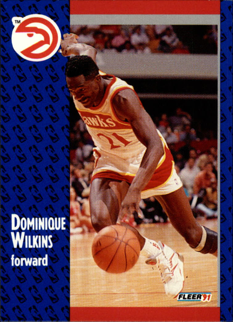 1991-92 Fleer #6 Dominique Wilkins
