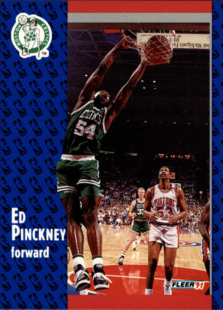 1991-92 Fleer #15 Ed Pinckney