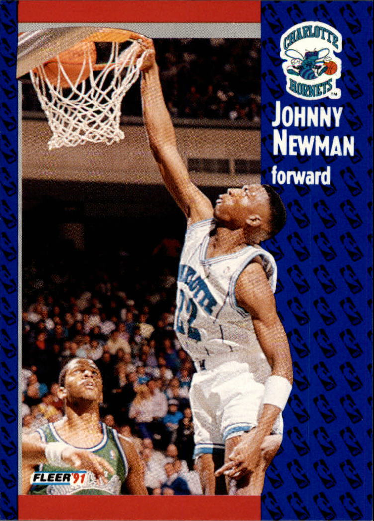 1991-92 Fleer #23 Johnny Newman