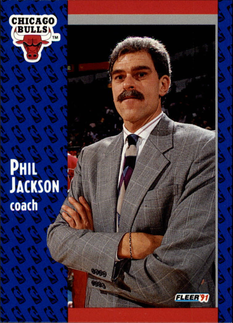 1991-92 Fleer #28 Phil Jackson CO