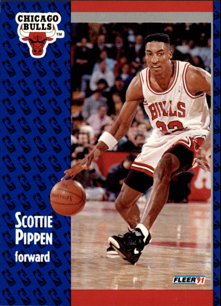 1991-92 Fleer #33 Scottie Pippen