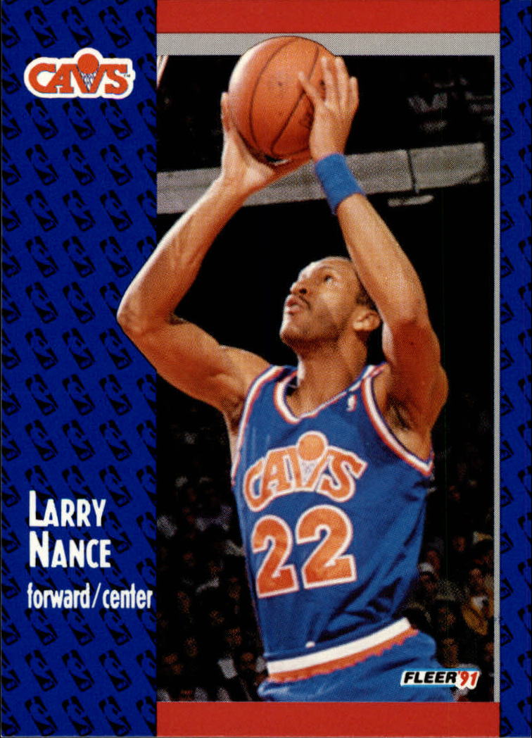 1991-92 Fleer #37 Larry Nance