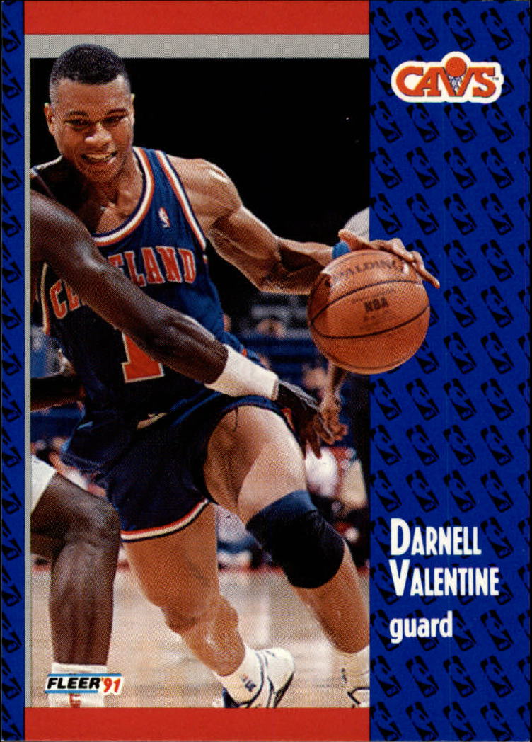 1991-92 Fleer #39 Darnell Valentine
