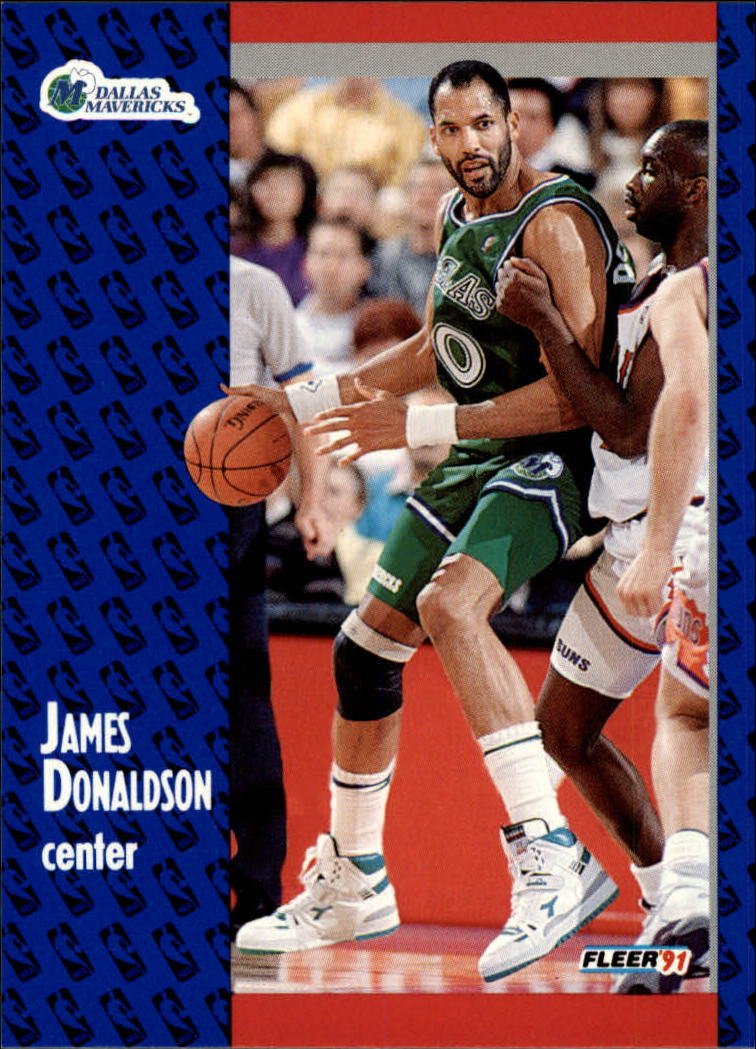 1991-92 Fleer #44 James Donaldson