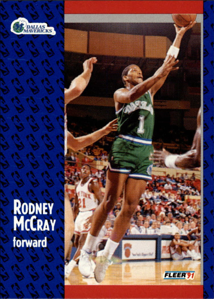 1991-92 Fleer #46 Rodney McCray