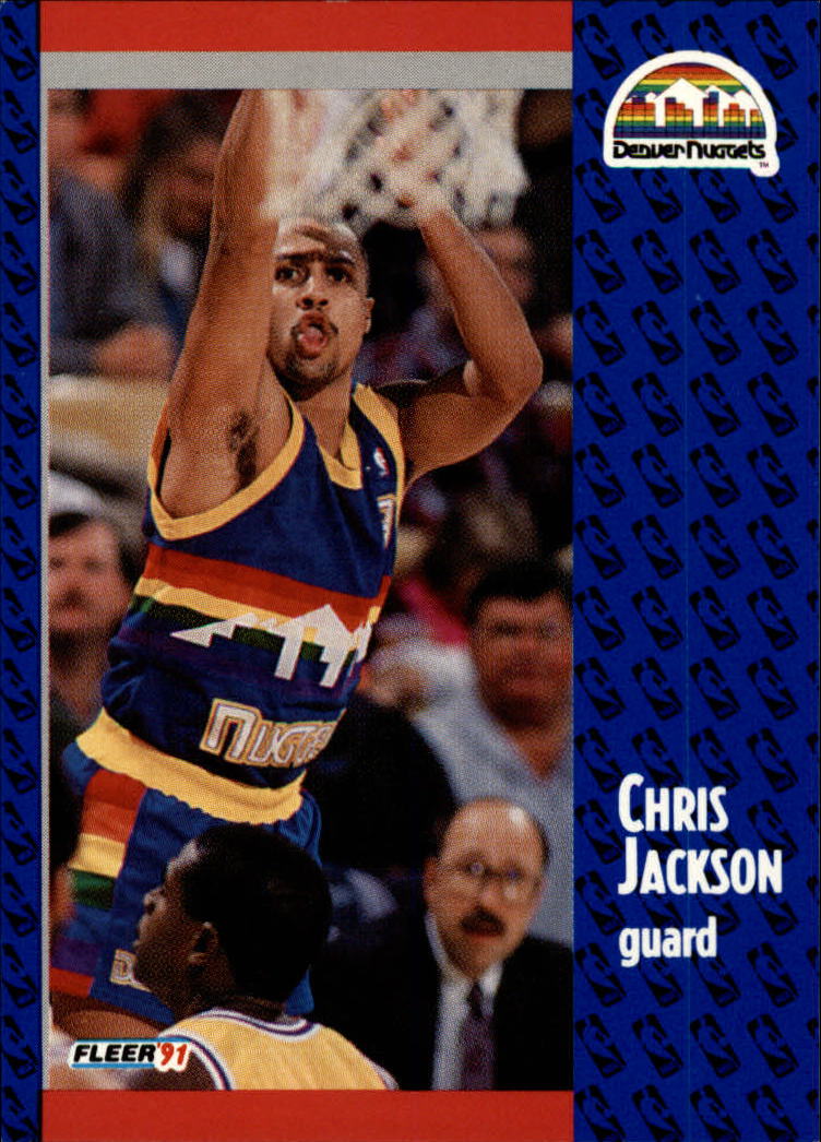 1991-92 Fleer #49 Chris Jackson