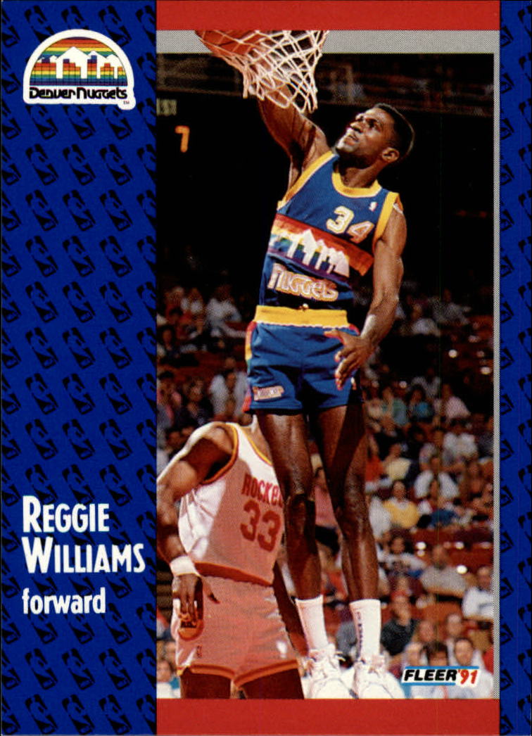 1991-92 Fleer #54 Reggie Williams