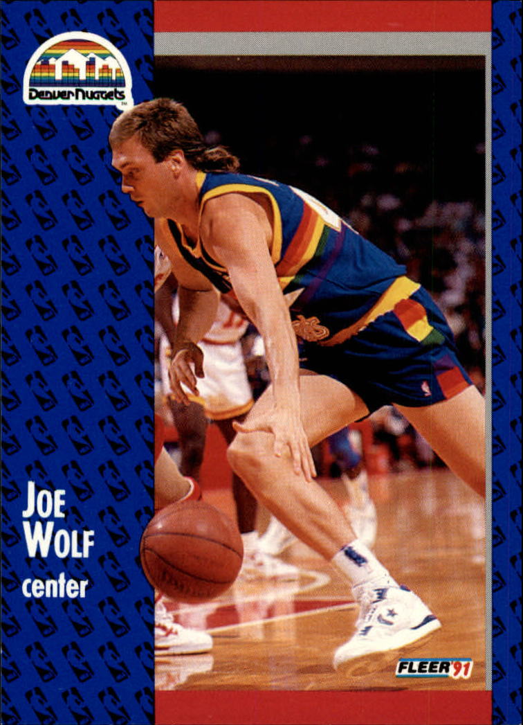 1991-92 Fleer #55 Joe Wolf
