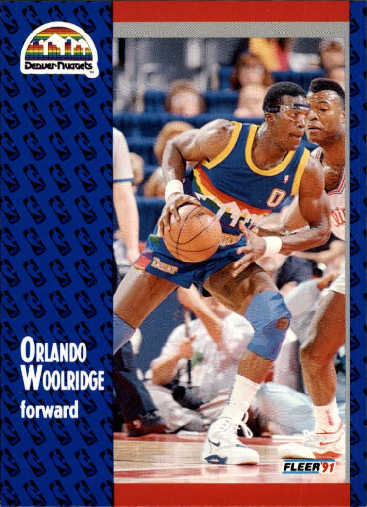 1991-92 Fleer #56 Orlando Woolridge