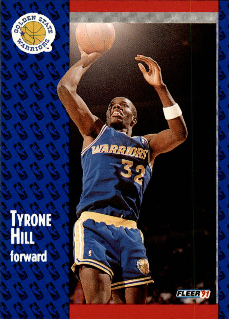 1991-92 Fleer #67 Tyrone Hill