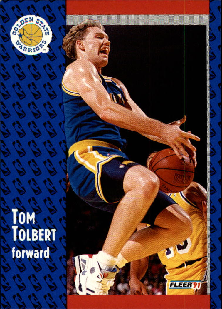 1991-92 Fleer #72 Tom Tolbert