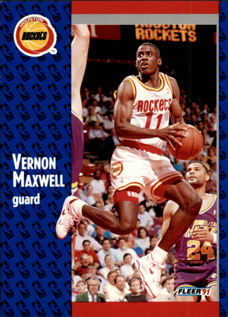 1991-92 Fleer #76 Vernon Maxwell