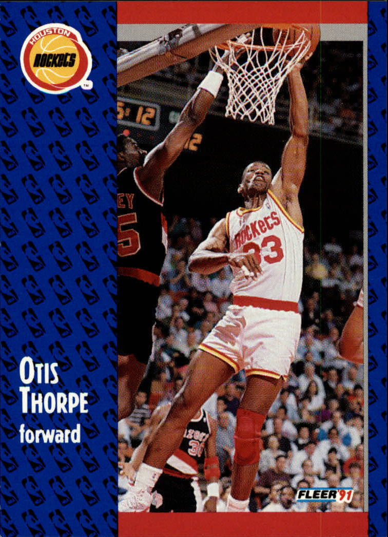 1991-92 Fleer #80 Otis Thorpe