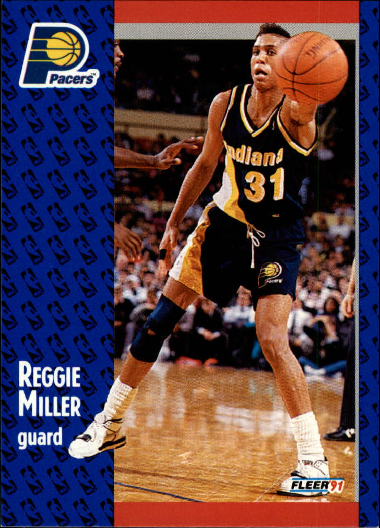 1991-92 Fleer #83 Reggie Miller