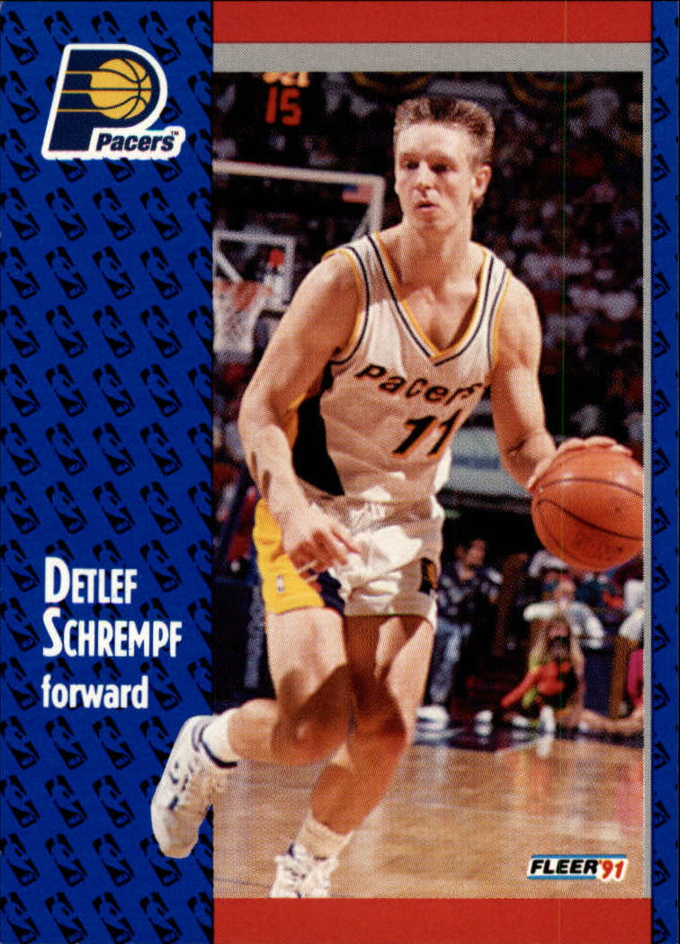 1991-92 Fleer #85 Detlef Schrempf