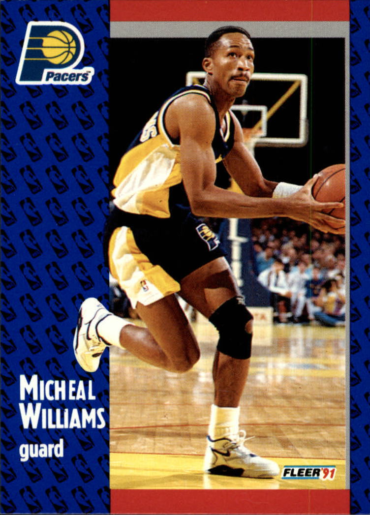1991-92 Fleer #88 Micheal Williams