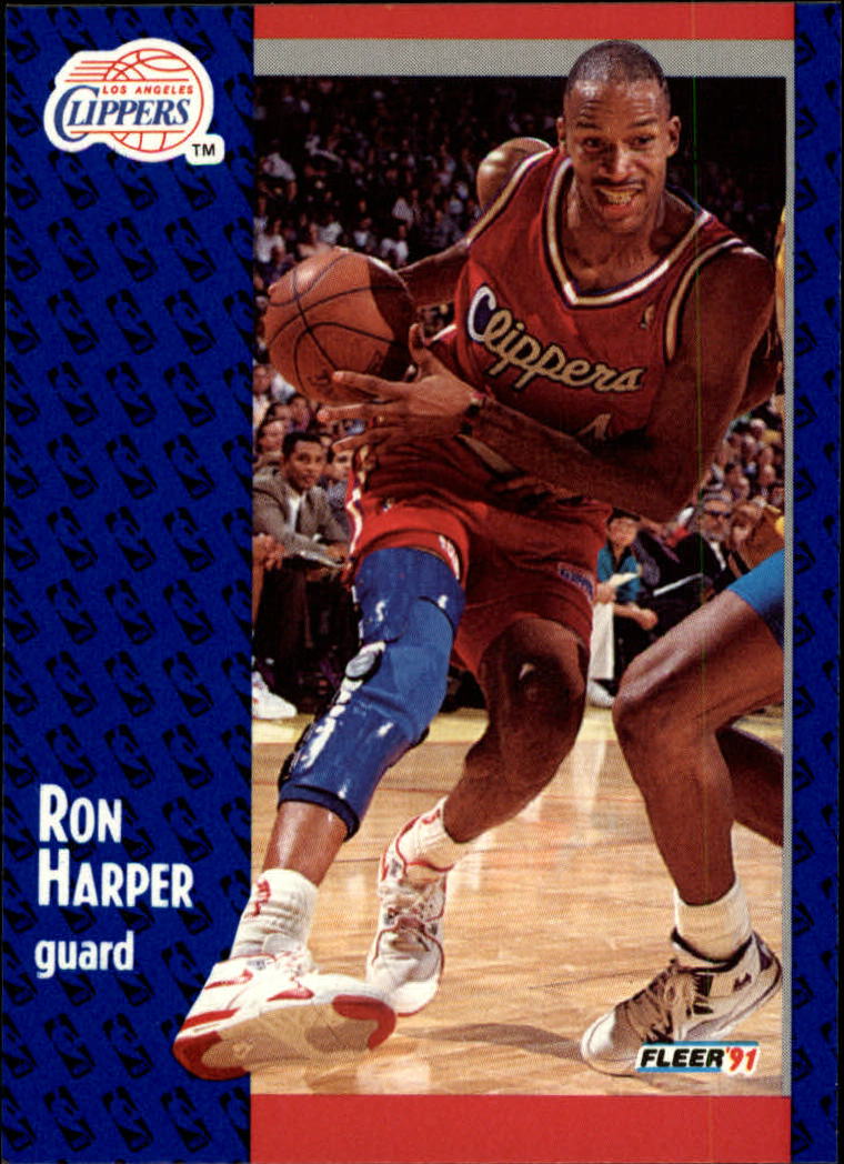 1991-92 Fleer #90 Ron Harper