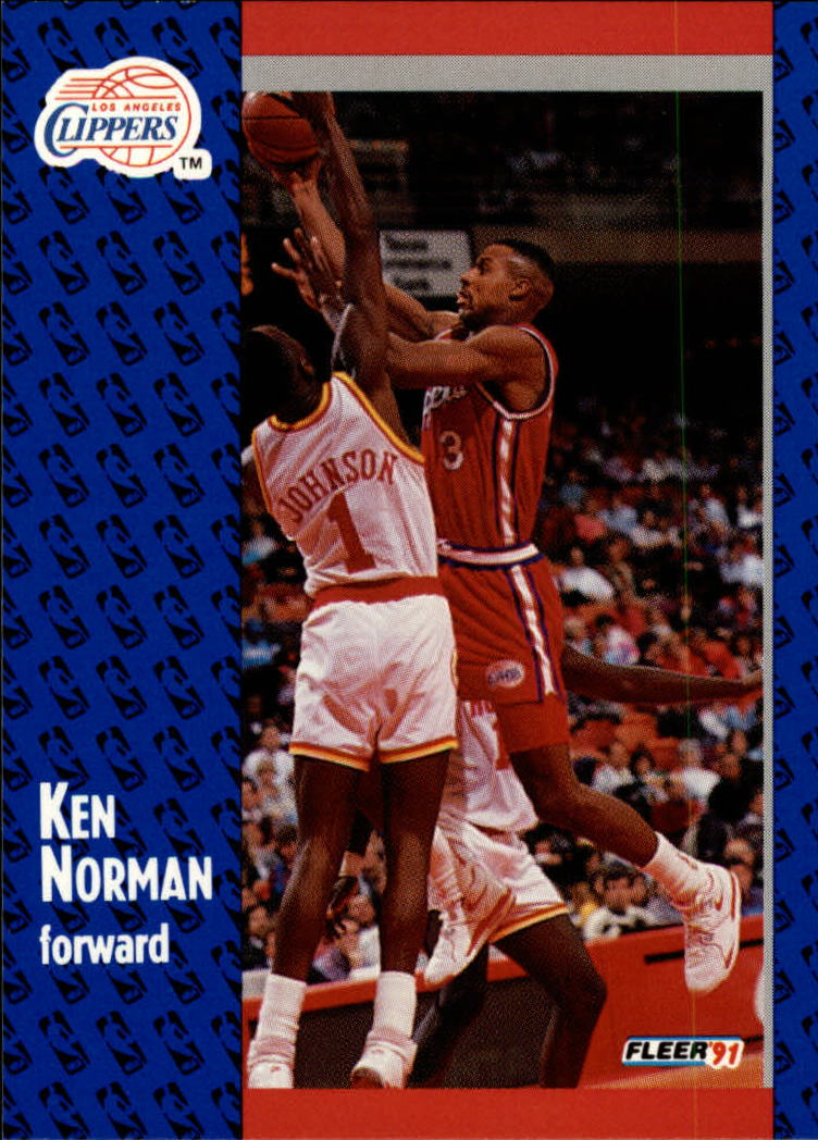 1991-92 Fleer #93 Ken Norman