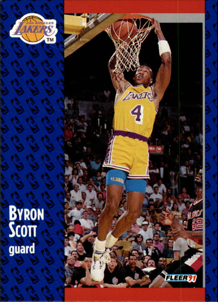 1991-92 Fleer #102 Byron Scott