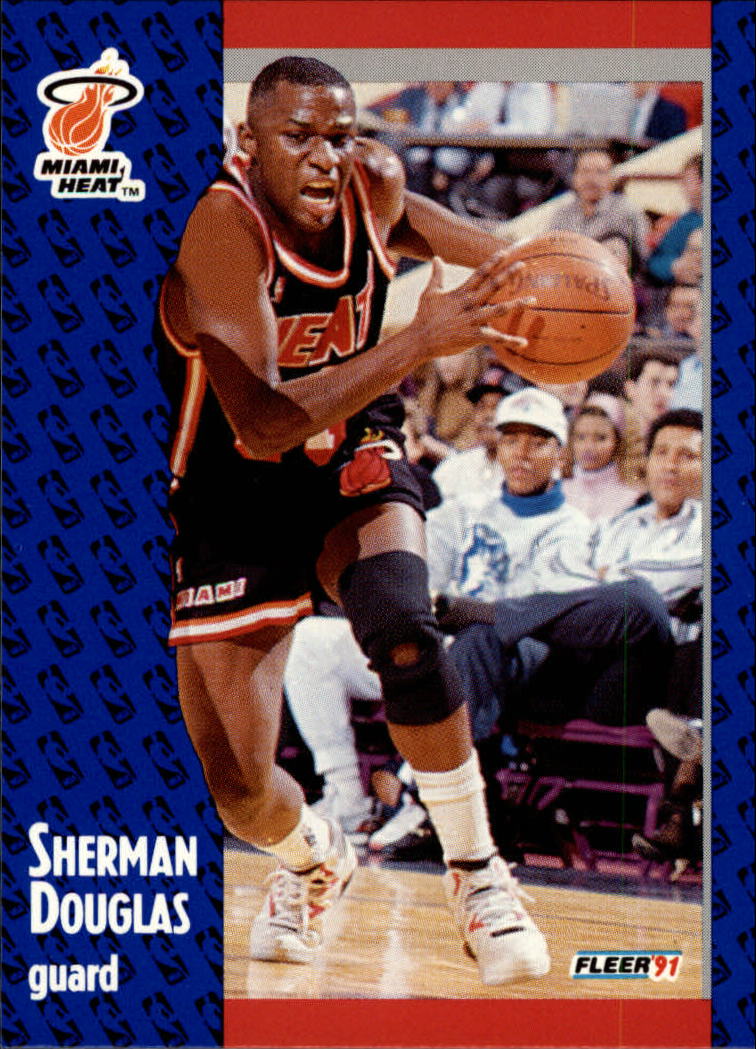 1991-92 Fleer #107 Sherman Douglas