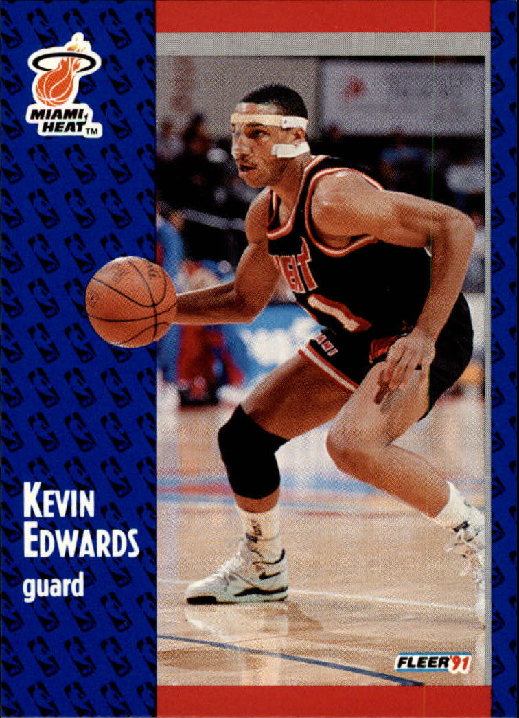 1991-92 Fleer #108 Kevin Edwards