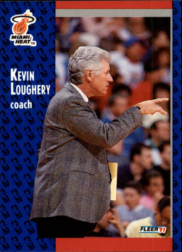 1991-92 Fleer #110 Kevin Loughery CO