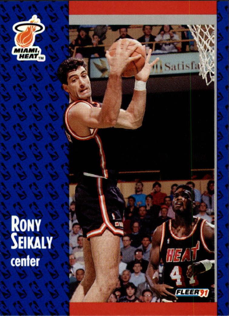 1991-92 Fleer #112 Rony Seikaly