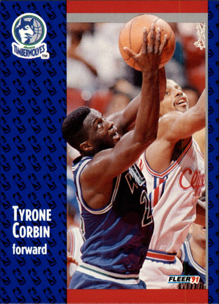1991-92 Fleer #122 Tyrone Corbin