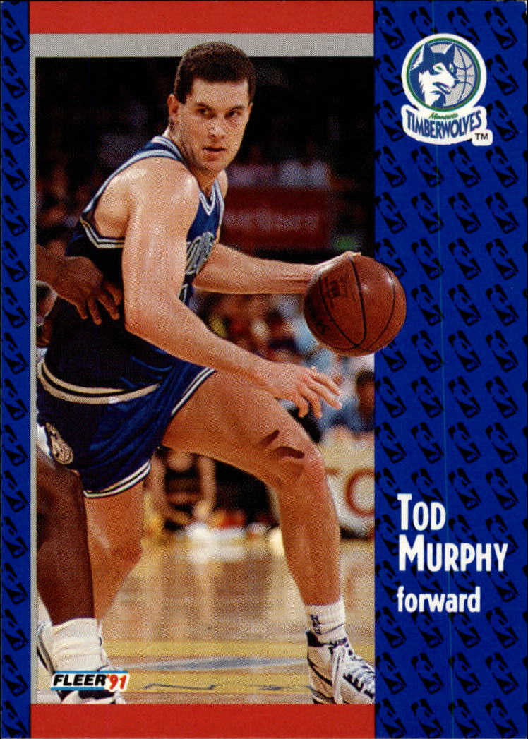 1991-92 Fleer #124 Tod Murphy