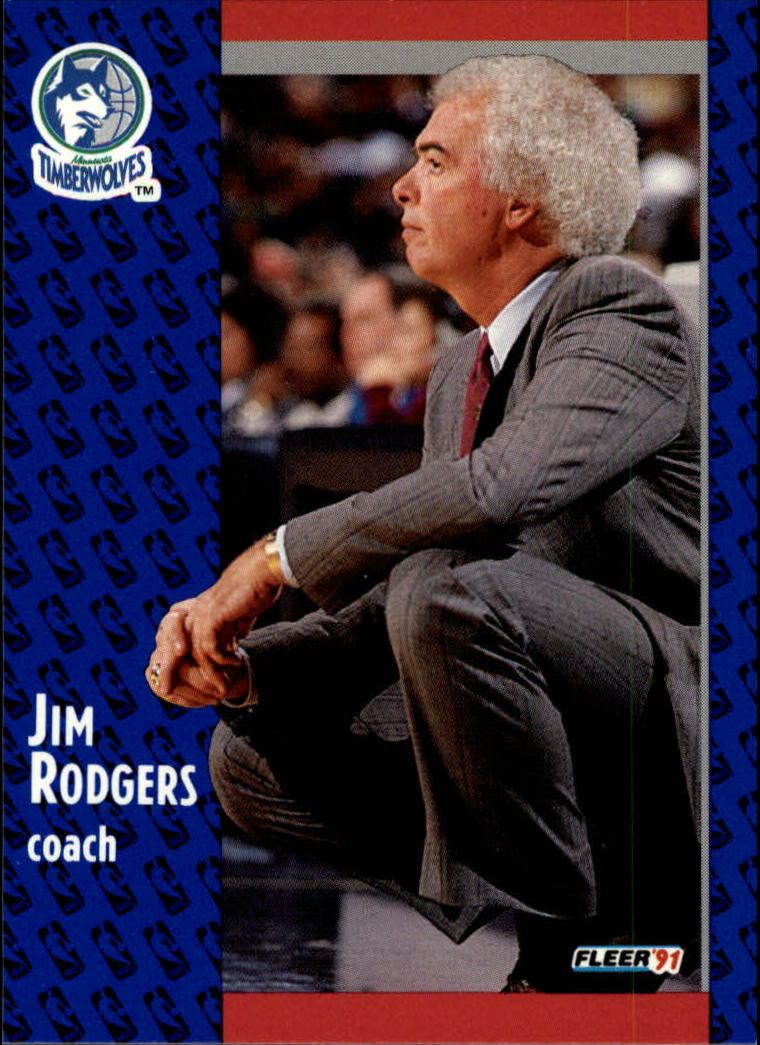 1991-92 Fleer #126 Jimmy Rodgers CO
