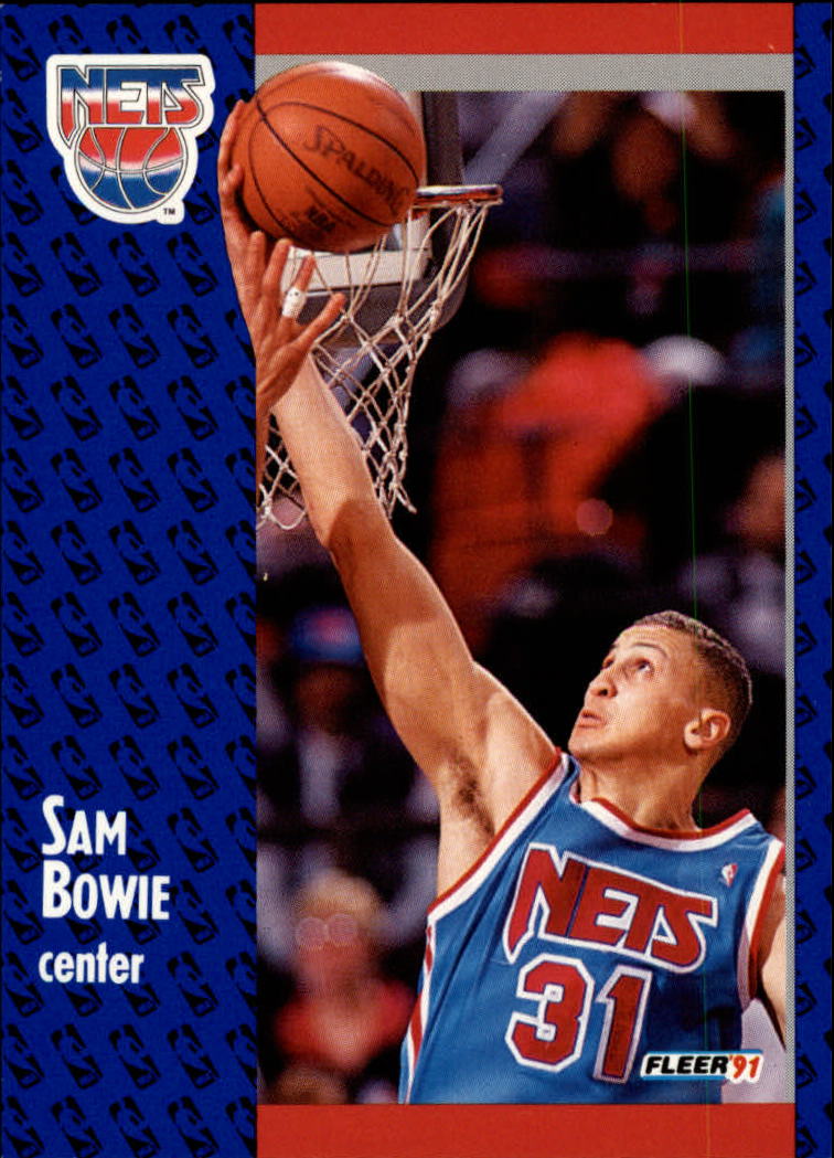 1991-92 Fleer #129 Sam Bowie