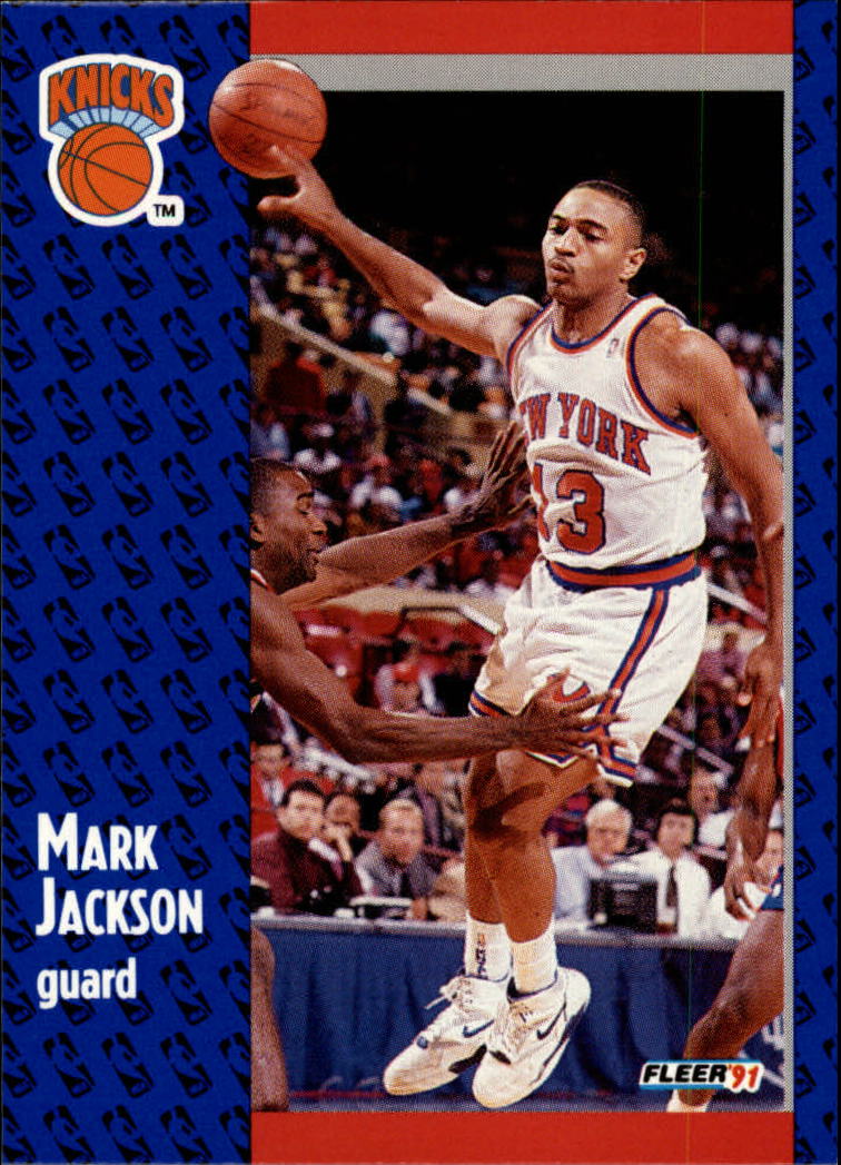 1991-92 Fleer #137 Mark Jackson