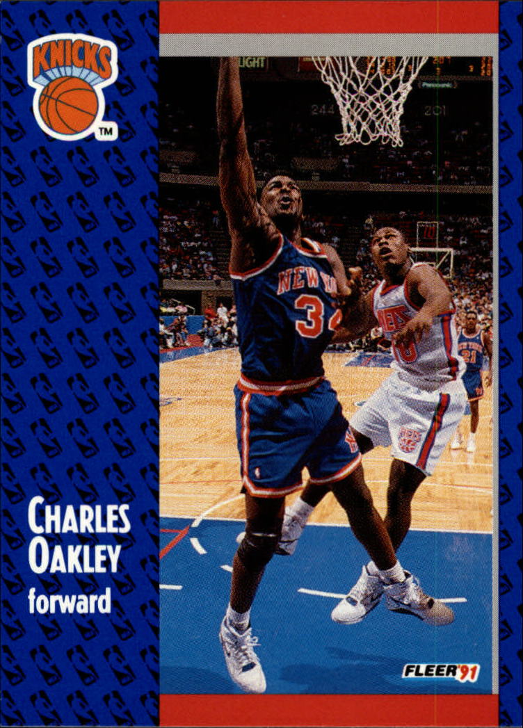 1991-92 Fleer #138 Charles Oakley