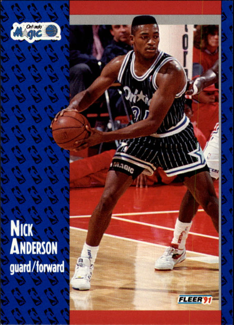 1991-92 Fleer #143 Nick Anderson