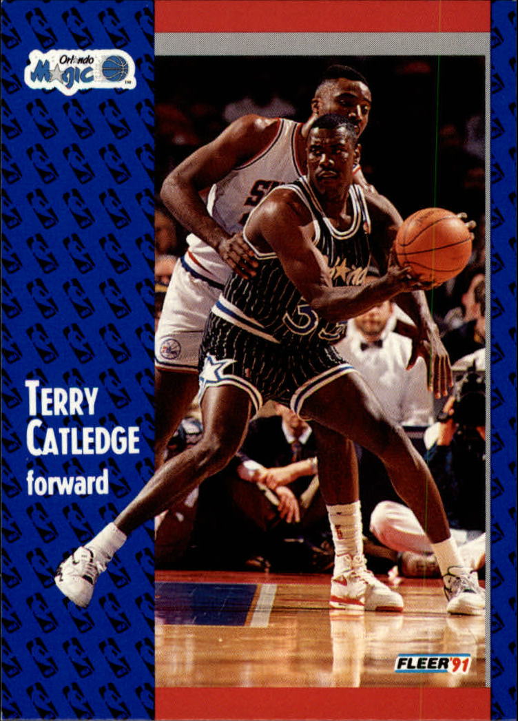 1991-92 Fleer #144 Terry Catledge