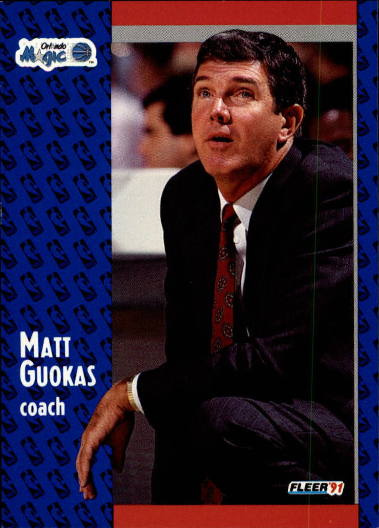 1991-92 Fleer #145 Matt Guokas CO