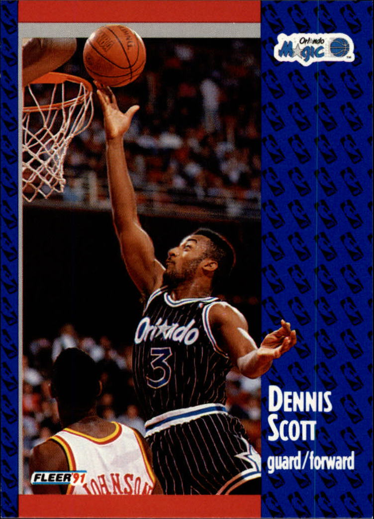 1991-92 Fleer #147 Dennis Scott