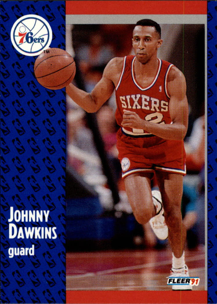 1991-92 Fleer #152 Johnny Dawkins