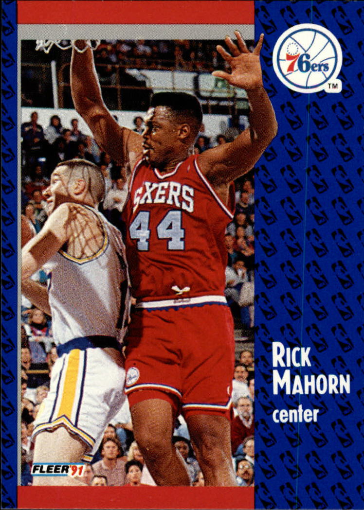 1991-92 Fleer #156 Rick Mahorn