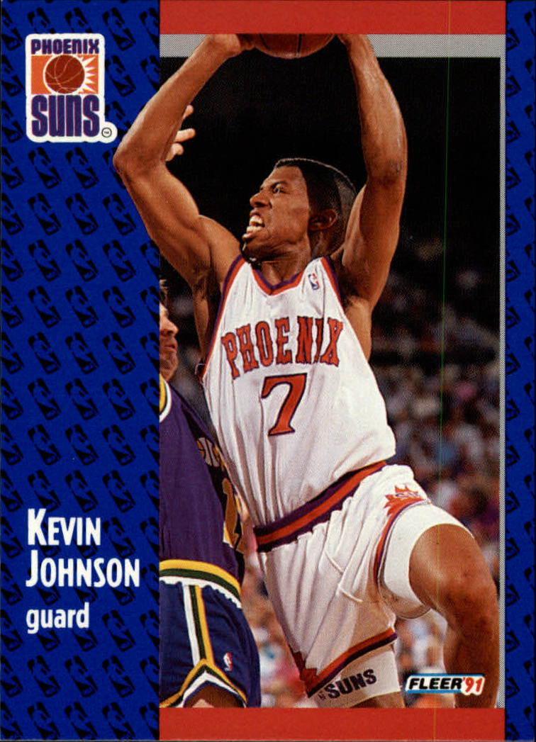 1991-92 Fleer #161 Kevin Johnson