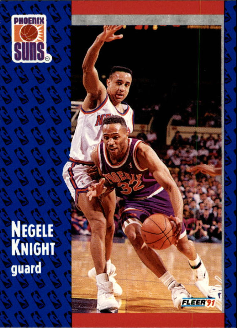 1991-92 Fleer #162 Negele Knight