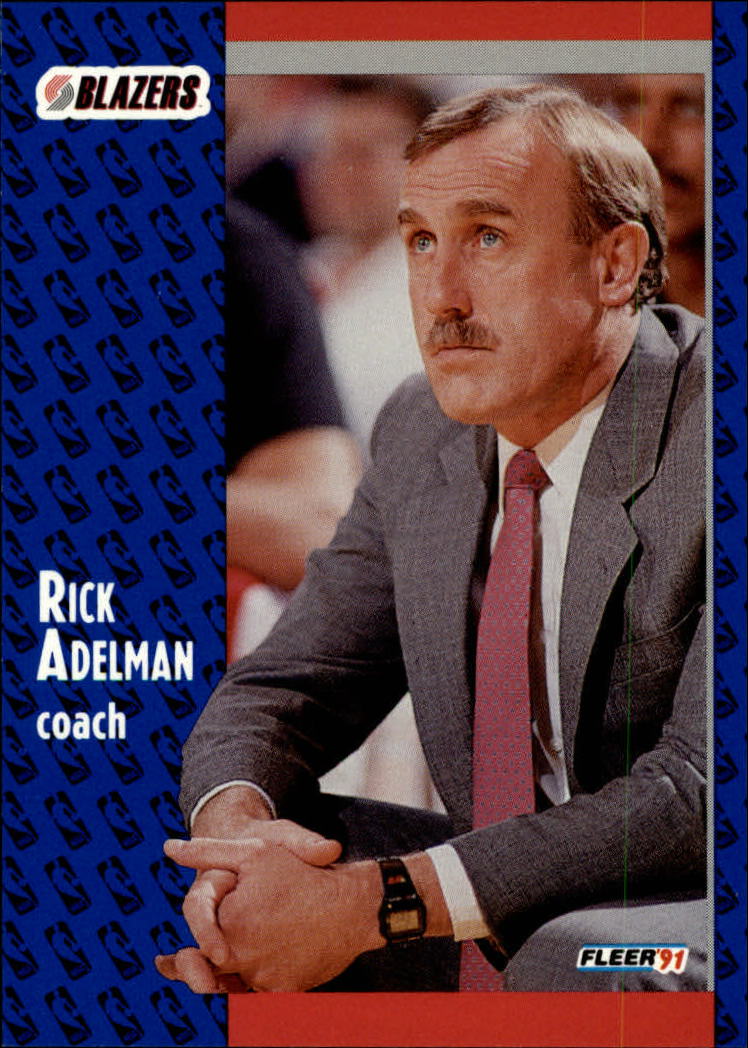1991-92 Fleer #166 Rick Adelman CO