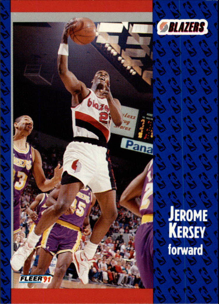 1991-92 Fleer #170 Jerome Kersey