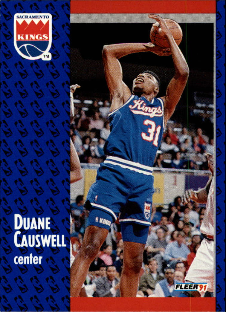 1991-92 Fleer #175 Duane Causwell