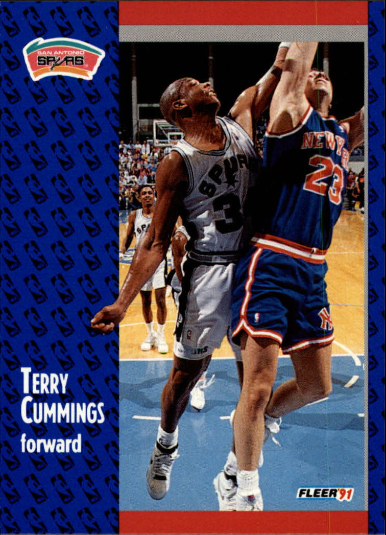 1991-92 Fleer #184 Terry Cummings