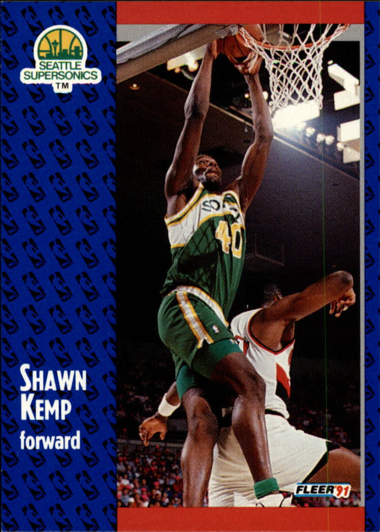 1991-92 Fleer #192 Shawn Kemp