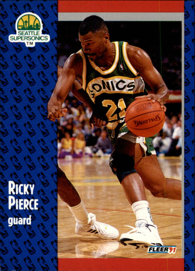 1991-92 Fleer #195 Ricky Pierce