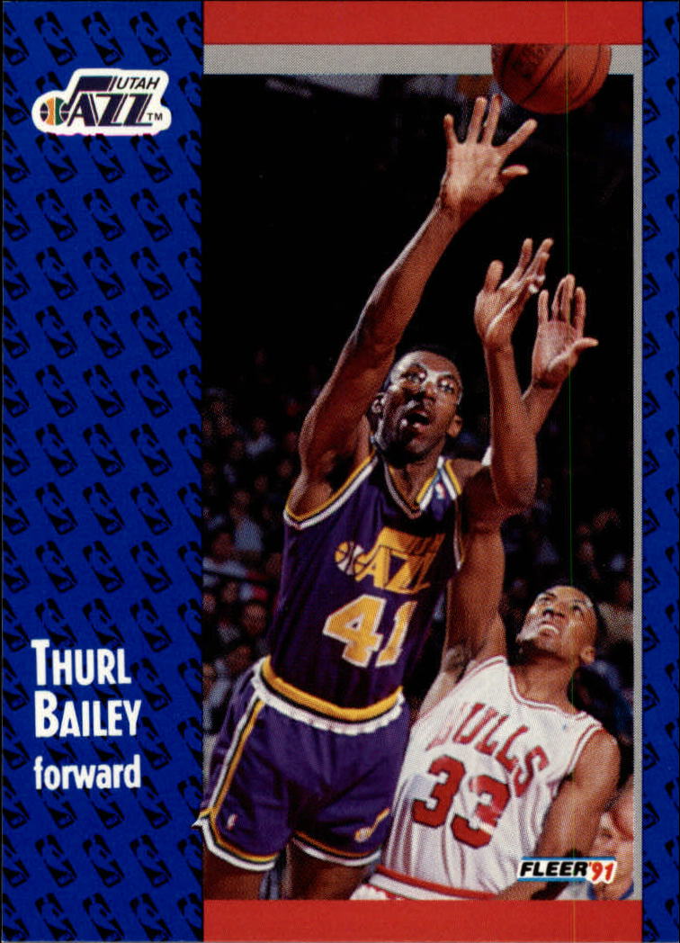 1991-92 Fleer #197 Thurl Bailey